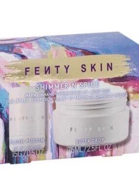 Fenty Skin Shimmer N Spice Warm Cinnamon Shimmering Lip and Body Duo